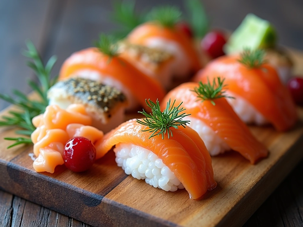 Sushi platter