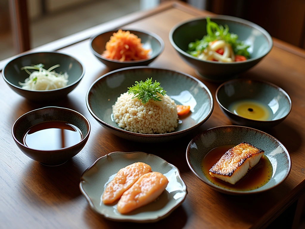 Weekday lunch spread
